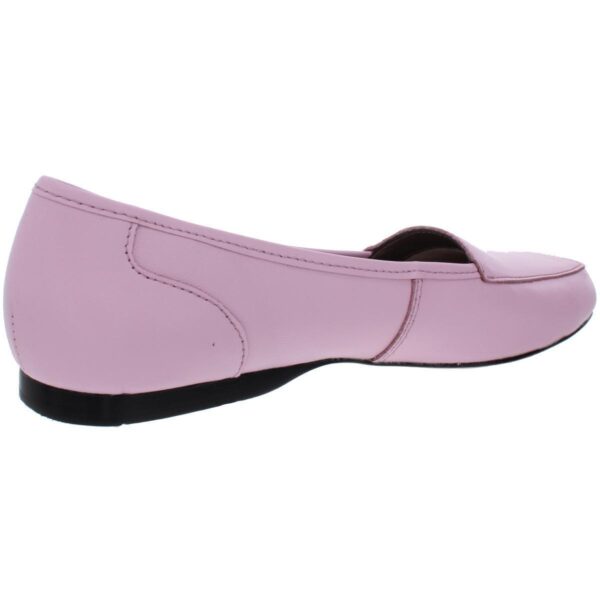 Array Womens Freedom Pink Leather Loafers Shoes 9.5 Super Slim (SS) BHFO 2470