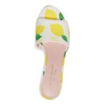 Kate Spade New York Womens Ibiza Canvas Slide Platform Sandals Shoes BHFO 5011