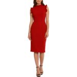 Maggy London Womens Office Work Business Sheath Dress BHFO 6018