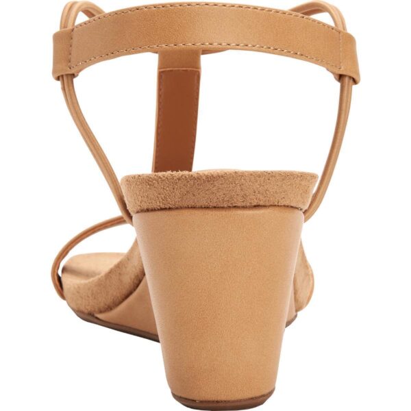 Style & Co. Womens Mulan Beige Wedge Sandals Shoes 12 Medium (B,M) BHFO 5983