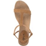 Style & Co. Womens Mulan Brown Wedge Sandals Shoes 12 Medium (B,M) BHFO 3801