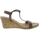 Style & Co. Womens Mulan Brown Wedge Sandals Shoes 12 Medium (B,M) BHFO 6479