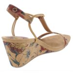 Style & Co. Womens Mulan Tan Cork Wedge Sandals Shoes 9.5 Medium (B,M) BHFO 0064