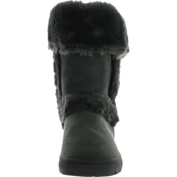 Style & Co. Womens Witty Suede Faux Fur Fashion Casual Boots Shoes BHFO 8090