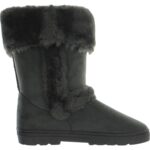 Style & Co. Womens Witty Suede Faux Fur Fashion Casual Boots Shoes BHFO 8090