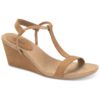 Style & Co. Womens Mulan Brown Wedge Sandals Shoes 11 Medium (B,M) BHFO 7137