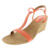 Style & Co. Womens Mulan Pink Wedge Sandals Shoes 12 Medium (B,M) BHFO 9604