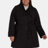 Time and Tru Women's and Women's Plus Trench Coat, Sizes XS-3X