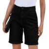 Womens Jean Shorts High Waisted Stretchy Bermuda Shorts Trendy Casual Denim Shorts Loose Fit