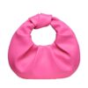 Verdusa Women's Ruched PU Leather Hobo Handbag Clutch Purse