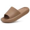 Comwarm Cloud Slide Sandals for Women Men Ultra Comfort Recovery Pillow Slippers Soft Summer Beach Shoes with Low Arch Support