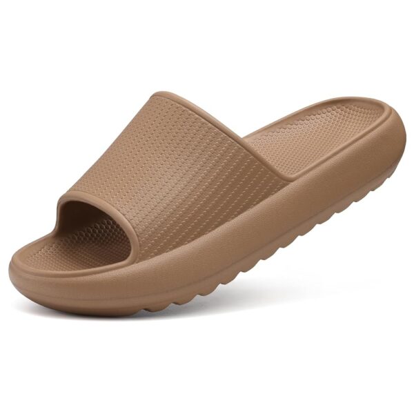 Comwarm Cloud Slide Sandals for Women Men Ultra Comfort Recovery Pillow Slippers Soft Summer Beach Shoes with Low Arch Support