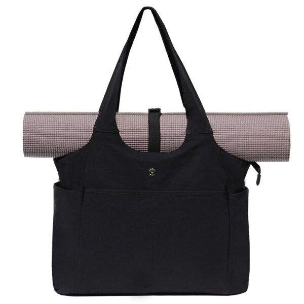 ESVAN Yoga Tote Bag Mat bag Women Shoulder Bags Carryall Tote for Travel Office Workout Gym Nurse Beach