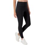 Hanes Women's Moves 7/8, Soft Moisture-Wicking Leggings with Internal Pocket, 25"