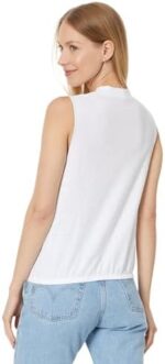 Lilla P Sleeveless Faux Wrap