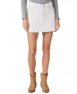 Lucky Brand Raw-Hem Denim Mini Skirt