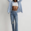 Madewe The Perfect Vintage Straight Jean in Kingsbury Wash: NG247 SZ 25