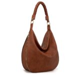 Montana West Large Hobo Bags for Women Slouchy Shoulder Purse Handbag with Zipper and Woven Handle