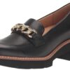 Naturalizer Women's Desi Chain Detail Lug Sole Heel Loafer