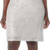 R&M Richards Beaded Neck Laced Dress Size 6 # 12A 1852 NEW