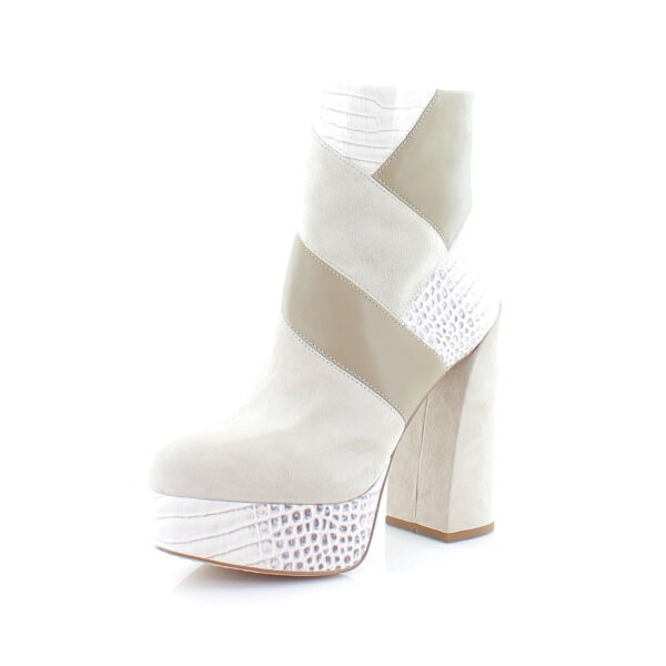 Vince Camuto Gilisama Women's Boots Almond Beige/Wild Mushroom Size 9 M