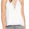 WAYF White Posie Strappy Top Lace Camisole blouse Sz S NWT