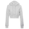 Women's Fashion Pullover Tops Solid Color Casual Basic Long Sleeve Zip Hoodie Jacket Autumn Comfortable Sweatshirt
