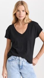 Z SUPPLY Women's Modern V Neck Tee