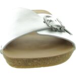 Fitflop Womens Silver Buckle Slide Sandals 7 Medium (B,M) BHFO 6132