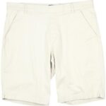 Jag Jeans Womens Maddie Cotton Mid-Rise Pull on Bermuda Shorts Plus BHFO 9723
