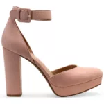 Sun + Stone Womens Estrella Comfort Insole Ankle Strap Pumps Shoes BHFO 5986
