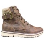 CLIFFS BY WHITE MOUNTAIN Shoes Kelsie Women's Lace-up Hiker Style Bootie