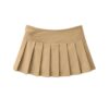 Women Mini Skirts Summer Clothes Fashion Tennis Skirt for Women Black High Waisted Pleated Skirt with Shorts