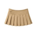 Women Mini Skirts Summer Clothes Fashion Tennis Skirt for Women Black High Waisted Pleated Skirt with Shorts