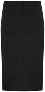 Women's Pencil Skirt Tummy Control Bodycon Skirts Elastic Zipper Below Knee Office Skirt Business Casual Work Skirt