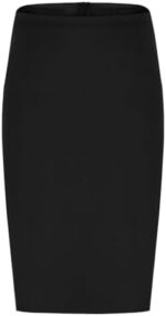 Women's Pencil Skirt Tummy Control Bodycon Skirts Elastic Zipper Below Knee Office Skirt Business Casual Work Skirt