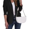 Ahlaray Women's Blazer Business Casual Lapel Collar Long Sleeve Open Front Work Office Suit Jacket Blazer, S-XL