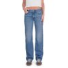 Women's Mid Rise Regular Straight Jeans Classic Pants