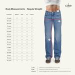 Women's Mid Rise Regular Straight Jeans Classic Pants