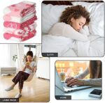 SDBING Fuzzy Socks for Women Soft Fluffy Home Sleeping Socks Cozy Warm Slipper Socks 6 or 5 Pairs